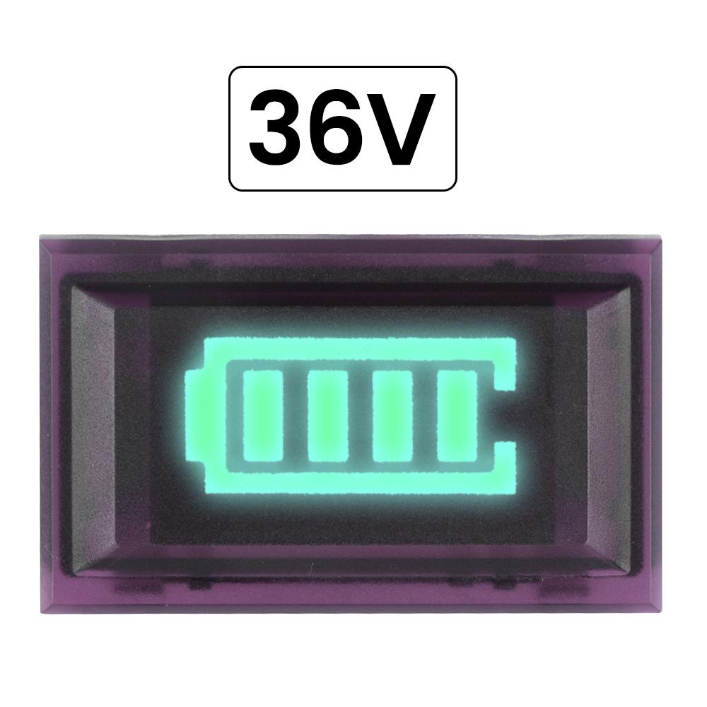 4S 8S 10S 13S 12V 24V 36V 48V Lithium Battery Capacity Indicator Display w/ Shell Percentage Battery Power Display Tester Meter