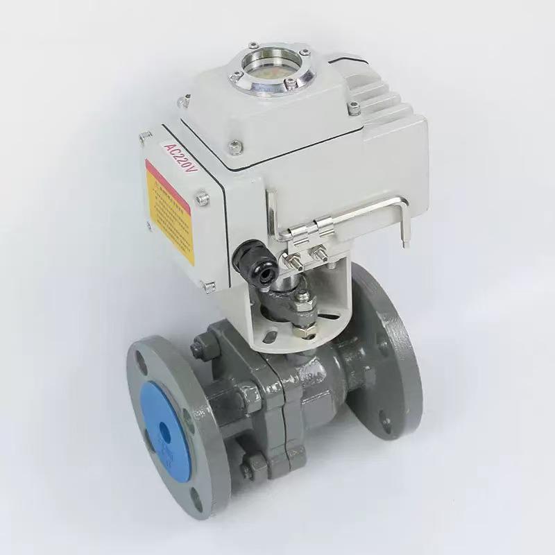 Explosion-Proof High-Temp Electric Cast Steel Flanged Ball Valve Q941F-16C