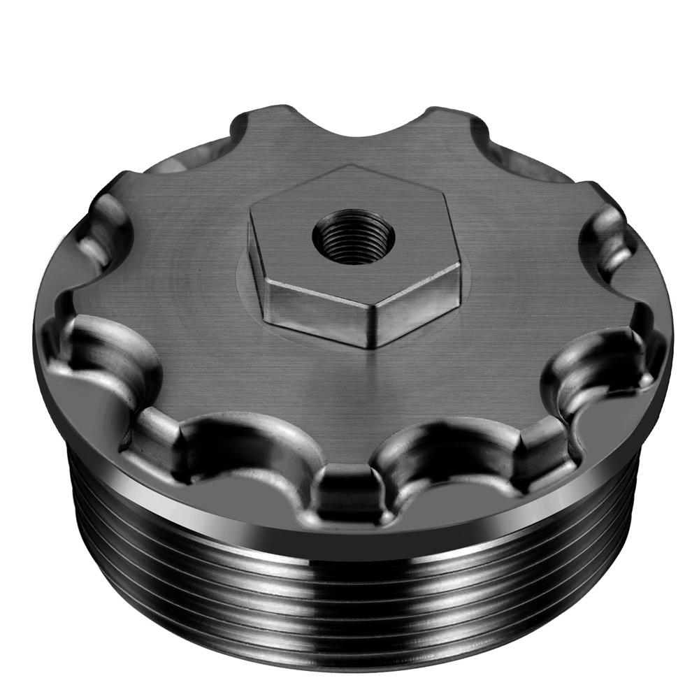 2003-2007 For Ford F/E Series Diesel 6.0L Fuel Filter Cap w/ Pressure Test Port