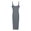 Knock Sexy European and American Ladies Temperament Sheath Long Dress Silm Slim Backless Sling Dress Tall Lengthened