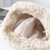 Cute Bear Ear Winter Hat For Women - Plush Fisherman Cap, Warm Thickened Cartoon Bucket Hat