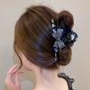Kamelie Perle Haar Clip Mädchen Elegante Pferdeschwanz Clip Hai Clip Süße Große Krabben Klaue Haar Zubehör Kopfbedeckungen