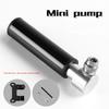 Mountain Bike Aluminum Mini Pump Portable Road Bike Pump Universal for American and French Valve Handheld Basketball Inflator