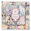 50 Dreamcatcher Waterproof Graffiti Stickers for Suitcases, Scooters, Computers, and Tablets