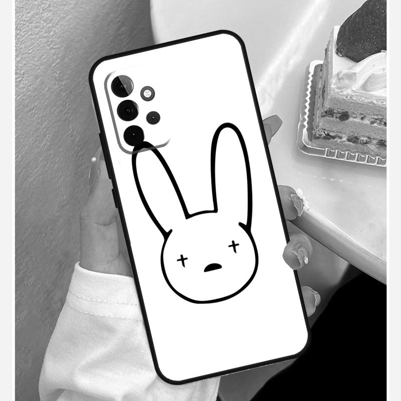 

Bad Bunny Case For Samsung Galaxy A55 A35 A15 A14 A34 A54 A73 A53 A33 A23 A13 A12 A32 A52 A51 Cover Samsung A50