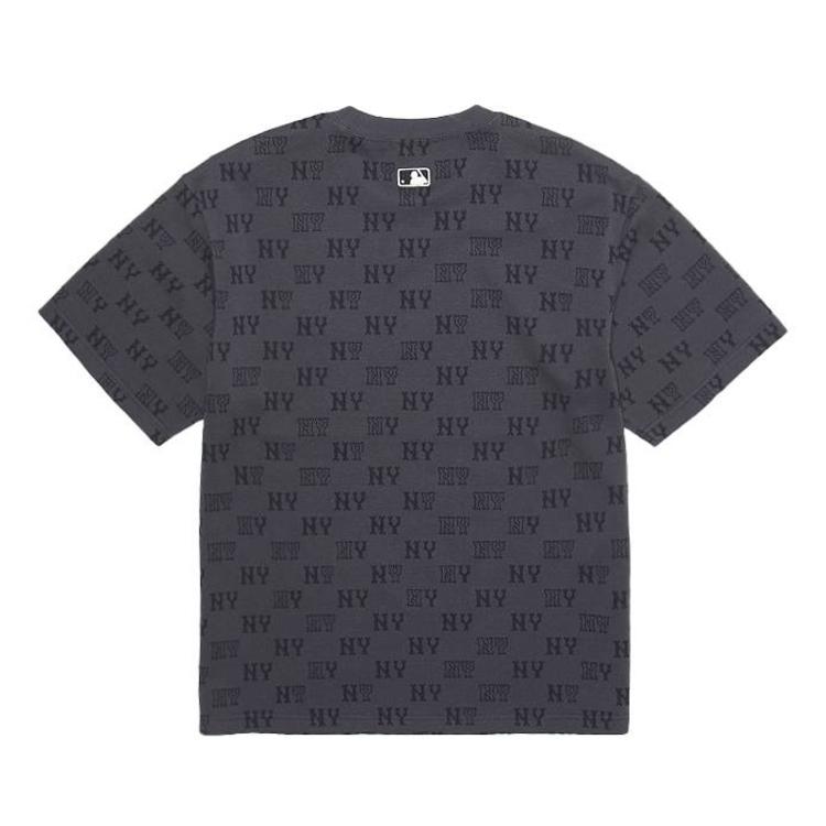 MLB T Shirts Unisex New York Yankees/Black TSM01 Crew Neck Moderate 3ATSM0163-50BKS