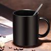 Light Luxury Ceramic Coffee Mug with Spoon