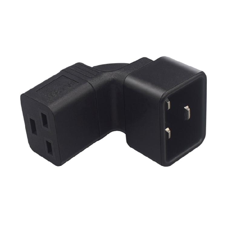 Power Converter IEC320 C20 to C19 Connector Male to Female Socket Converter