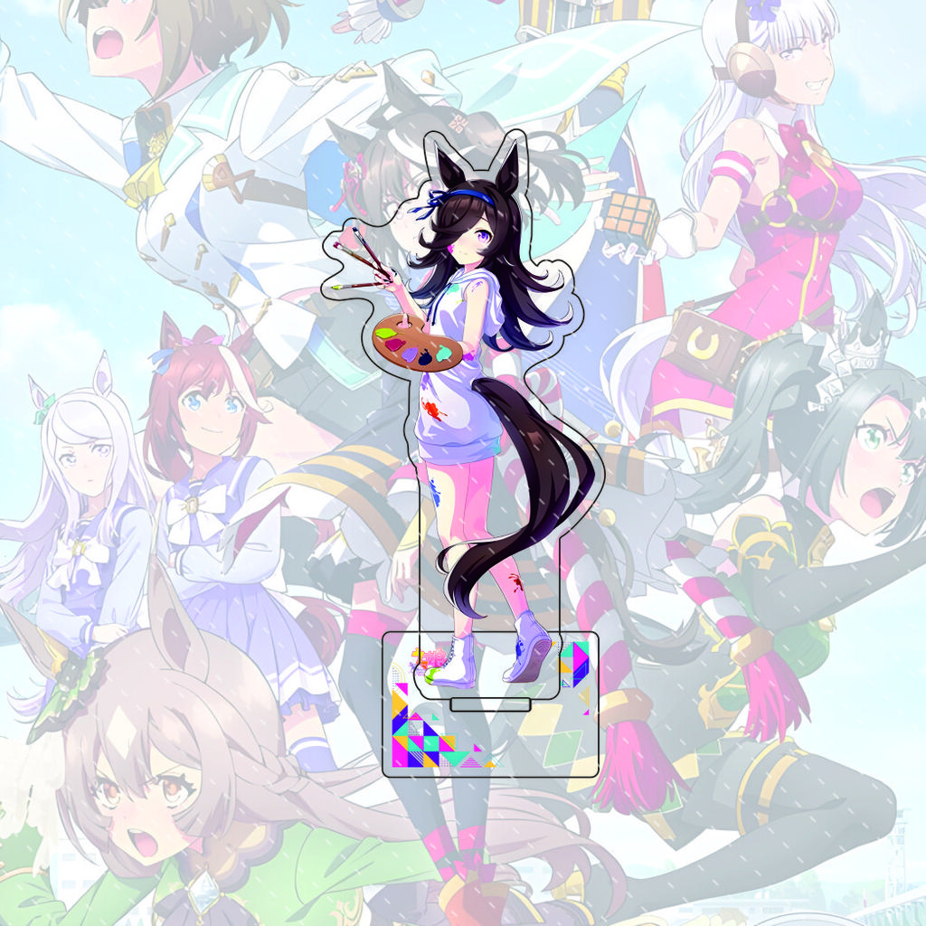 Game anime Pretty Derby 15 cm acrylic stand figure standing model multiple theme series desktop decoration gift