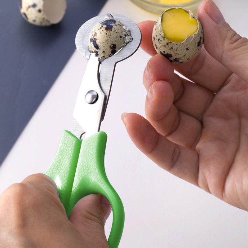 Pigeon Quail Open Crack Small Egg Shell Scissor Cut Bird Eggshell Separator Cigar Cutter Opener Tool Clipper Kitchen Tools