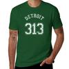 Detroit 313 T-Shirt korean fashion boys whites mens t shirts casual stylish