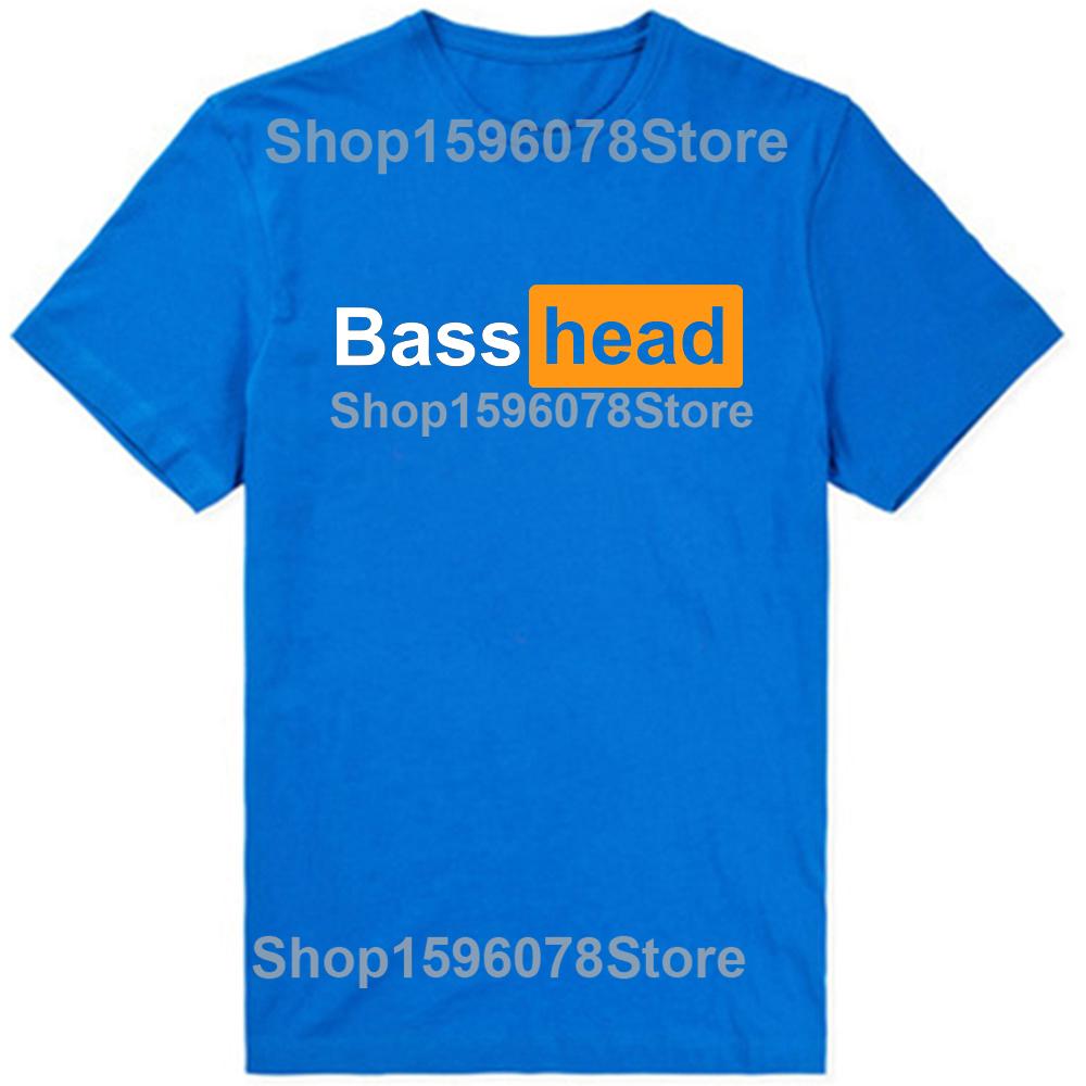 Funny Bass Head EDM Rave Dance Music Graphic Tshirt Men Womens Fashion Casual Oversized Tshirts Mens 100 Cotton T Shirt