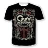 Sommer T-Shirts Ozzy Osbourne 3D Gedruckt Streetwear Herren Damen Mode Übergroßes Kurzarm T-Shirt Männliche T-Shirts Oberteile Mann Kleidung