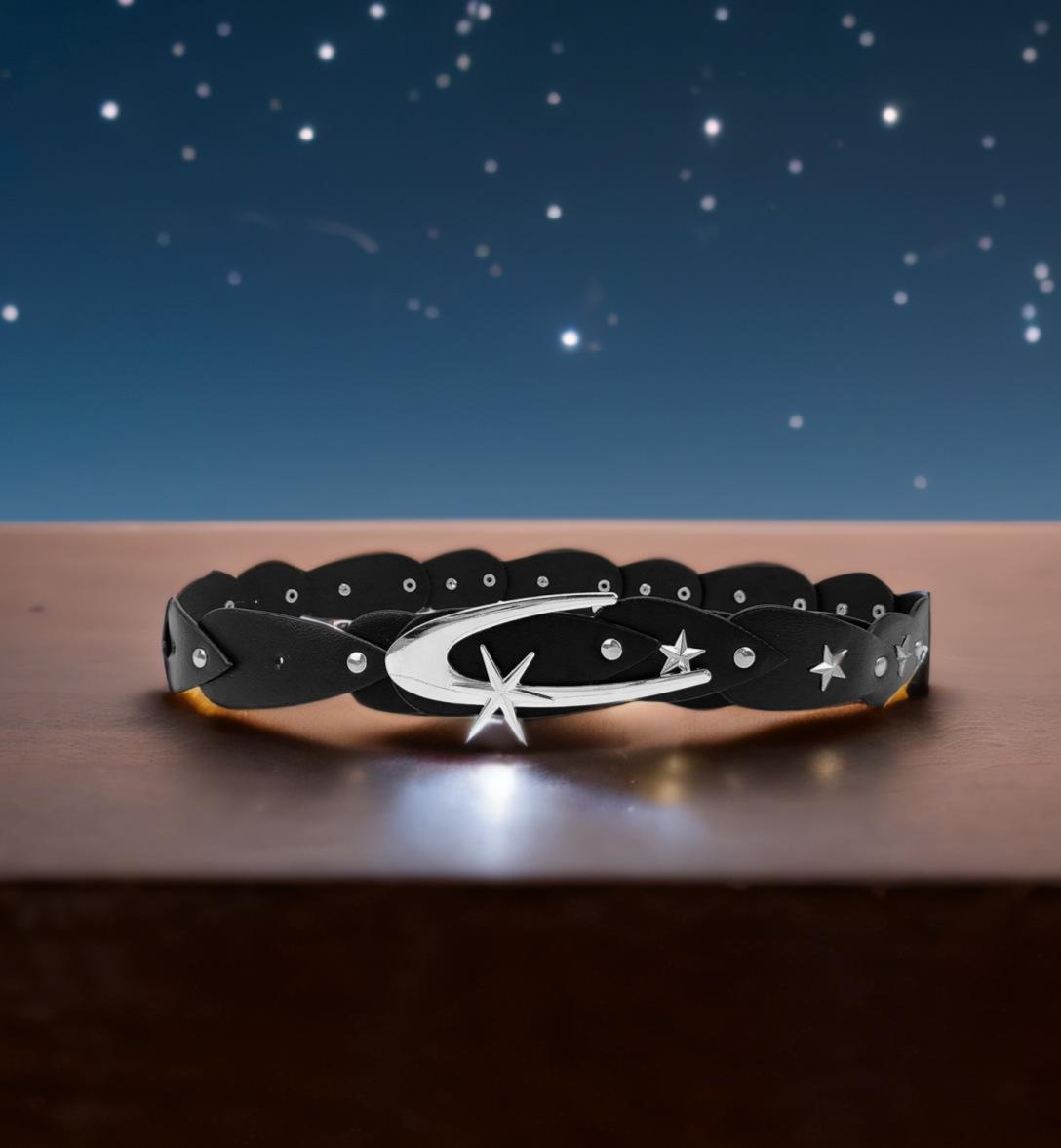 

Винтажный ремень Millennium Spice Girl с заклепками, дизайн с летающим кольцом, ремень-полубоди, ремень