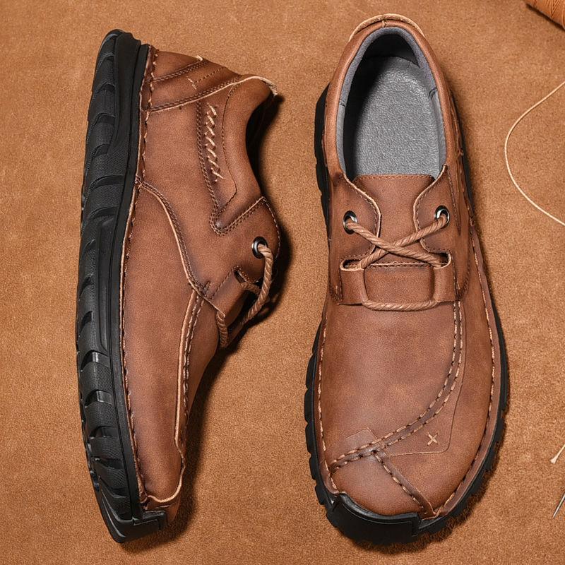 Men's Retro Leather Casual Leather Shoes