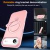 For iPhone 17 Air Case Compatible with MagSafe Ring Holder Kickstand TPU+PC Phone Cover