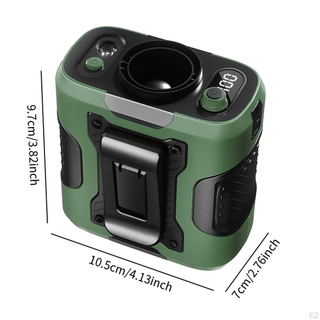 Portable Fan Air Conditioning 100 Adjustable USB Multifunction Handheld Mini Waist Clip On for