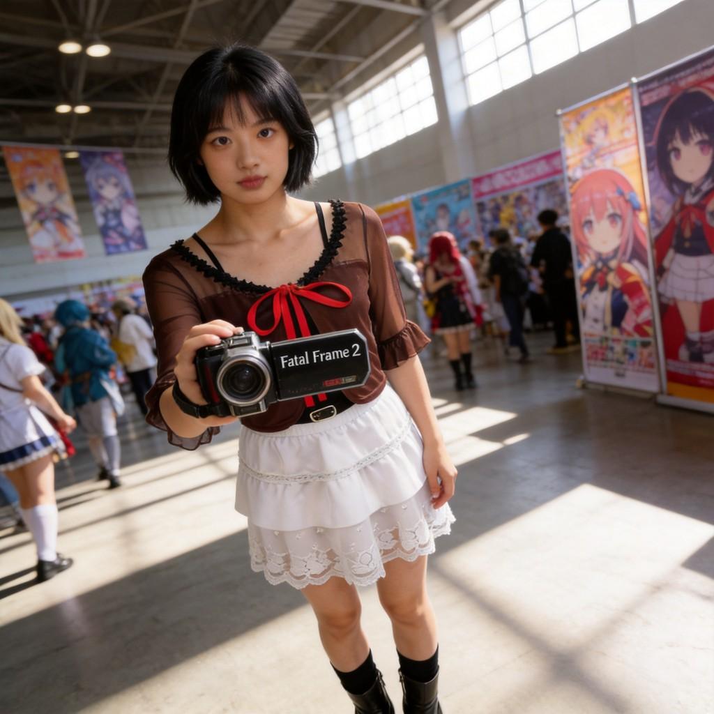 Zero Amakura Mio Cosplay Costume For Game Anime Role Play With Polyester Fabric For Halloween Events