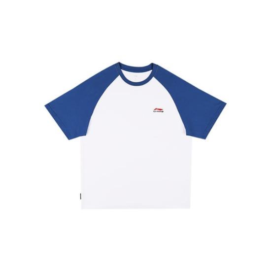 Футболка LiNing Унисекс Белый Синий YHSU169-4 EU L
