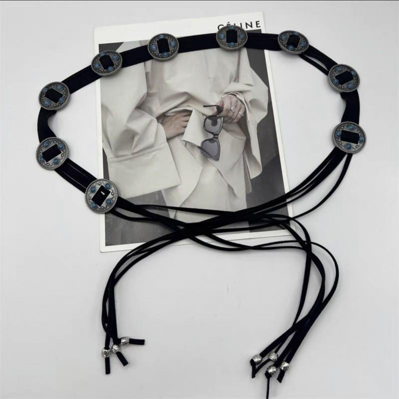 Fashion-forward Bohemian Waist Belt For Women Featuring Trendy Gemstone Variants