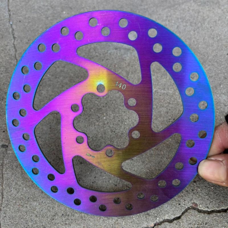 1 sada Pro elektrickou koloběžku Kukirin G2 Pro/G2 Max 140mm Nerezová ocel Brzdový kotouč Rotor Díly Pro Kukirin Kotoučové brzdy Náhradní