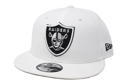 Czapka New Era 9Fifty Las Vegas Raiders NFL Rozmiar Uniwersalny, Biała,