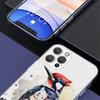 Animal Oil Painting Bird Cover Phone Case For iPhone 16 17 Air 15 14 Pro Max 16E Phone Case 13 Mini 12 11 7 SE 8 Print Pattern F