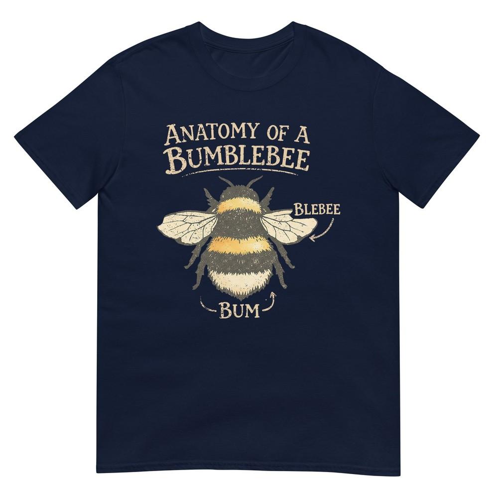 Anatomy Of A Bumblebee Vintage Style Bee TShirt S