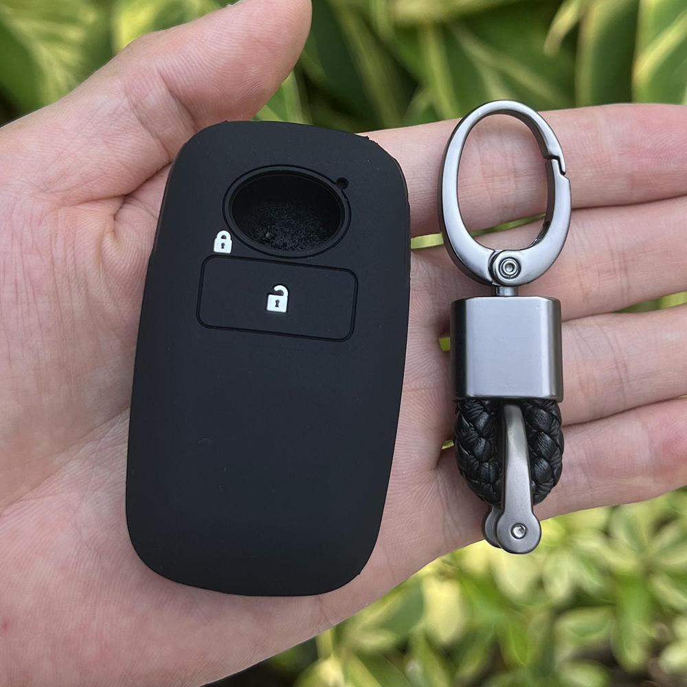 

Silica Gel Car Key Cover For Daihatsu Tanto LA650S LA600S 150S 800S Key Holder Remote Control Case For Toyota Yaris Vitz RAIZE