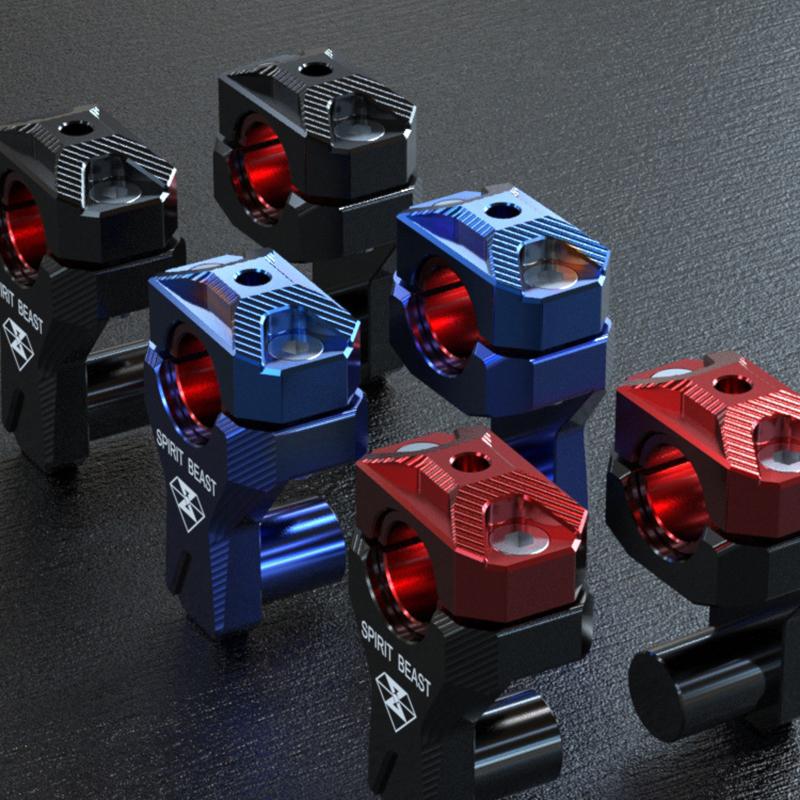 Motorcycle 22 28 MM Handlebar Riser Adapter Height Handle Raise Handlebar Heightener For SPIRIT BEAST Suzuki Honda Yamaha BMW