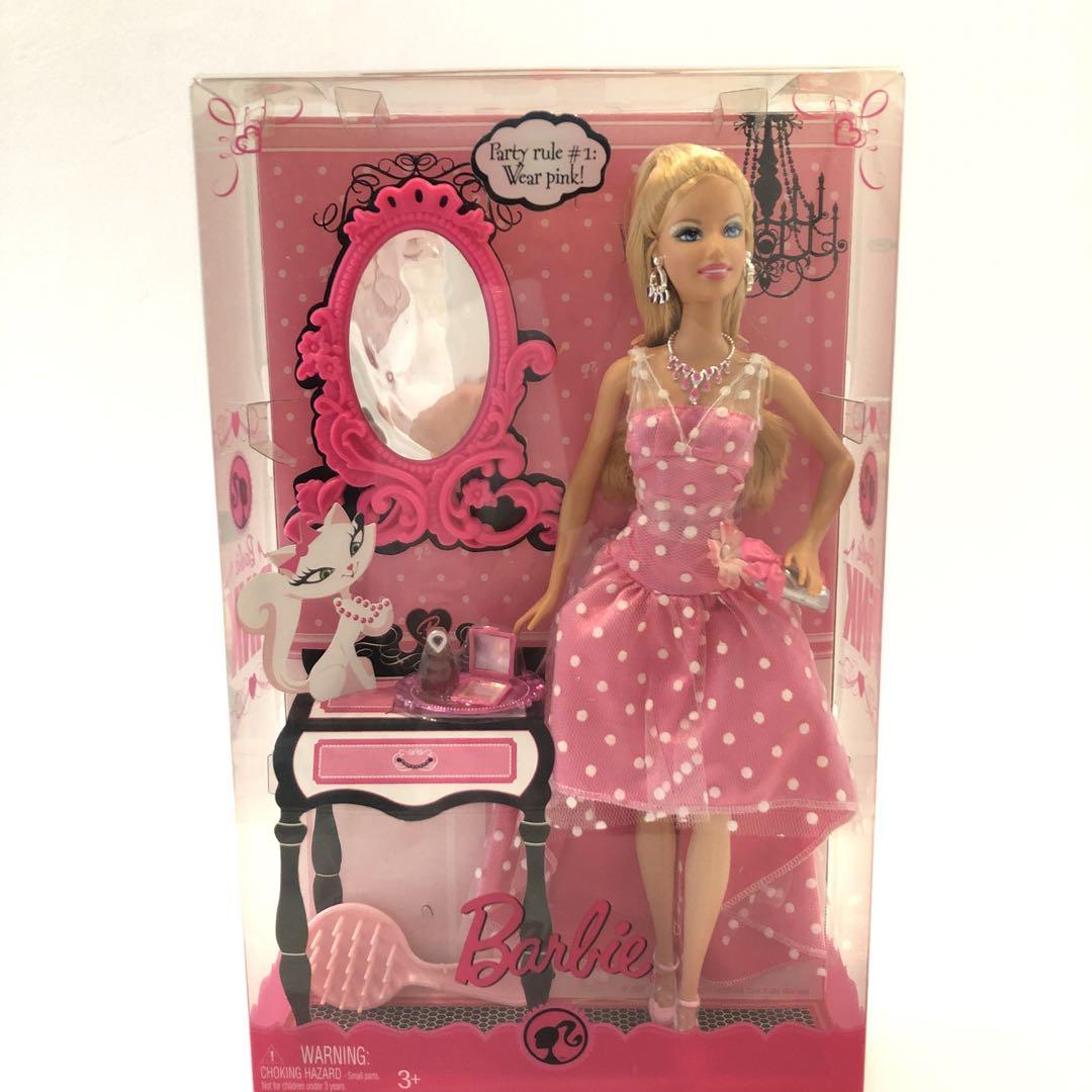 

[USED] Rare Barbie Color Your World Pink Barbie