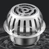 Dome Drain Cover Floor Sink Strainer Dome Hair Catcher Stainless Steel Unclogger for Basements Bathroom Yard Garden Balcony