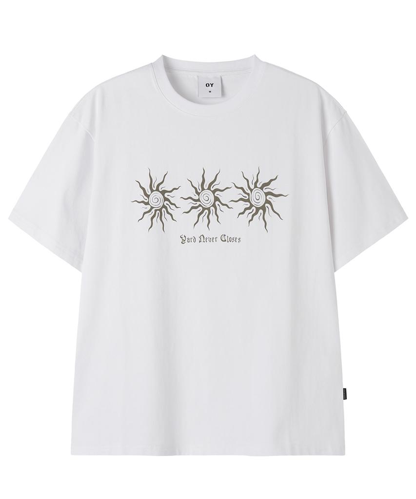 Opeunyadeu(Owai) Triple Sun Tee - White