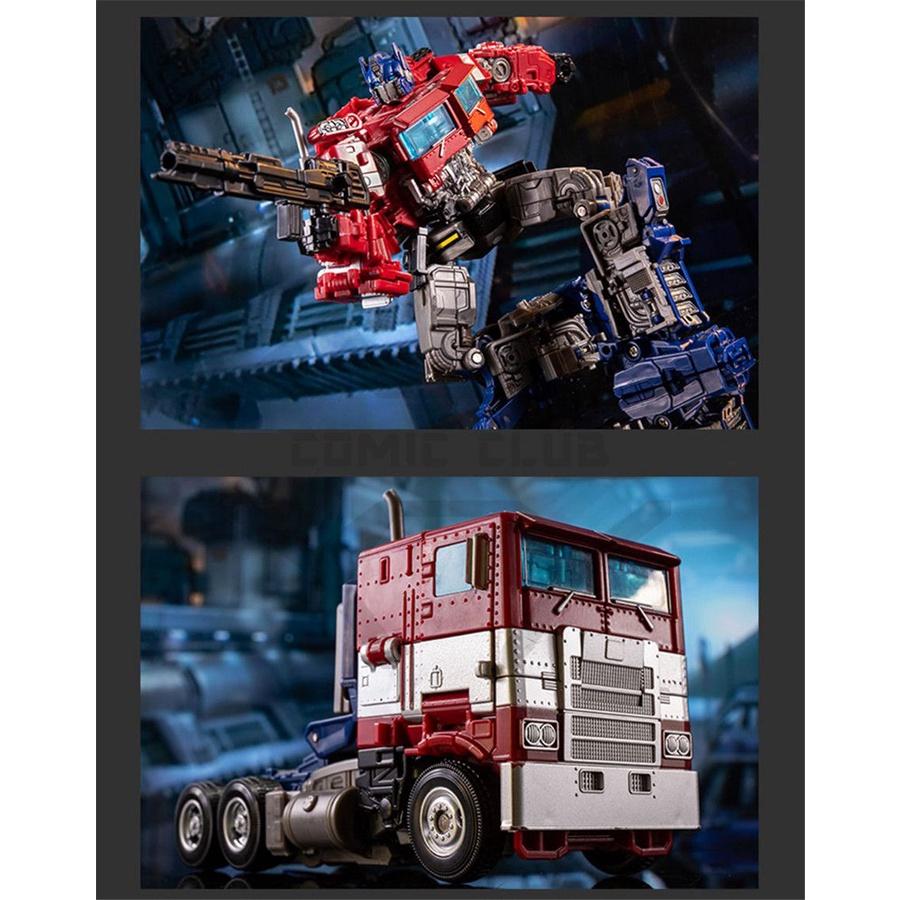 Transformers Optimus Prime Actionfigur Rot und Blau Puzzle Spielzeug für Kinder und Erwachsene