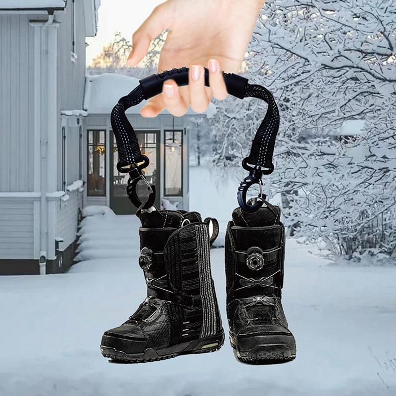 1Pc Roller Skate Shoe Lifter Ski Boot Strap Fixing Belt Inline Skate Straps Ice Skates Carrying Straps Sports Ski Accessories