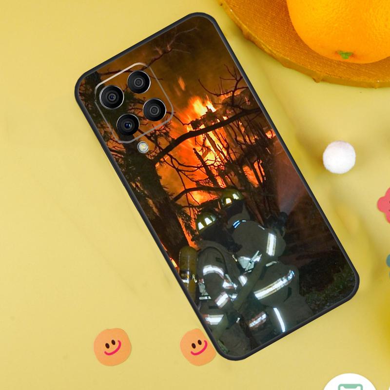 Firefighter Heroes Fireman Case For Samsung Galaxy M13 M14 M54 M23 M16 M11 M21 M31 M20 M34 M52 M32 M12 M36 M56 M15 M55