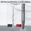 Carbide Tip Manual Center Punch Tool with Non Slip Grip for Precision Marking on Wood Aluminum Iron Glass