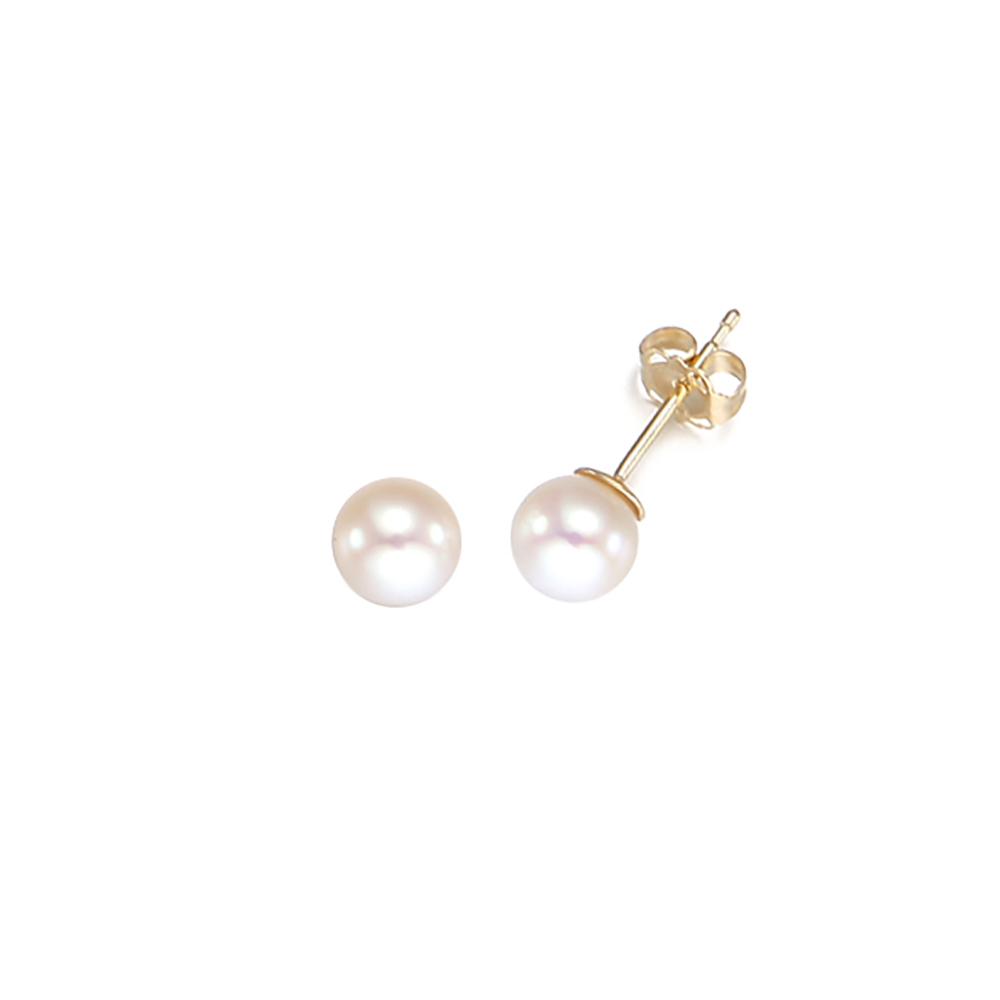 Lloyd Freshwater Pearl 5Mm Earrings Lpfl4C05G