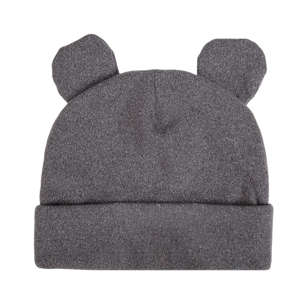 Cute Bear Ear Baby Turban Hats Autumn Winter Newboorn Boys Girls Faux Cashmere Caps Beanies Infant Bonnets Kids Warm Headwraps