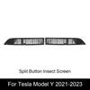 For Tesla Model 3 Highland Lower Bumper Anti Ect Net Anti Dust Proof Model Y Juniper Front Grille Mesh Cover Air Inlet Vent