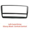 Car Stickers Styling Central Control Carbon Fiber For Benz CLA GLA A W176 X156 C117 ABS Cars Modification Decoration Accessories