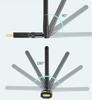 Karta Sieciowa Bluetooth 5.0 +Wifi Adapter Usb 600Mbps Dual Band