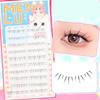 Diy Clusters Eyelash Extension Mix Dovetail Individual Lashes Volume False Eyelashes Natural Segmented Eyelash Bundles Makeup