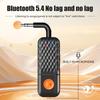 2 In 1 Bluetooth 5.4 Audio Transmitter Receiver 3.5mm AUX Jack Airplane Wireless Adapter Mic For TV Car Kit Speaker PC Headphone