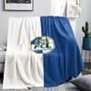 1Pc FC Luzern Print Flannel Blanket High Quality Warm Comfortable Cover for All Seasons Perfect for Gifts Home Decor