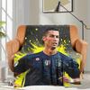 Coperta Personalizzata Divano Ronaldo CR7 Letto Campeggio Pisolino Coperte Morbide e Soffici per l'Inverno Caldo King Size Biancheria da Letto in Microfibra