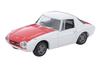 TOMYTEC Tomica Limited Vintage Scale Toyota Sports 800 Custom Color 1965 Finished 336044 1/64 LV-215a Specification, White/Red, Model, Model,
