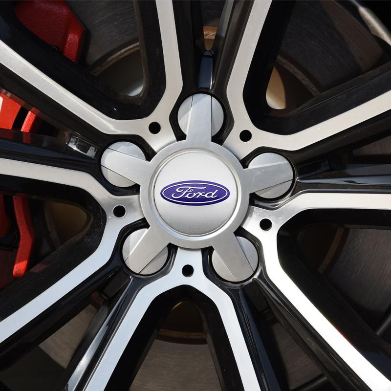 4pcs 56/60MM Wheel Center Caps Hub Car Rims Dust-proof Cover Hubcaps for Ford Focus 2 3 4 MK2 MK3 MK5 Fiesta MK7 Mondeo Fusion CQSUV1