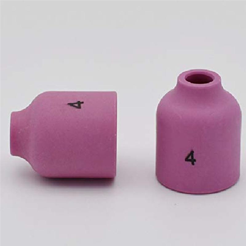 A84E-Alumina Nozzle Cup 53N Series Argon Arc Welding Accessories-TIG Gas Lens 4 Pieces
