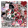 55Pcs Downtown Y2K Girls Graffiti Stickers Luggage Water Cup Stationery School Bag Laptop Refrigerator Decoration Diy Decals